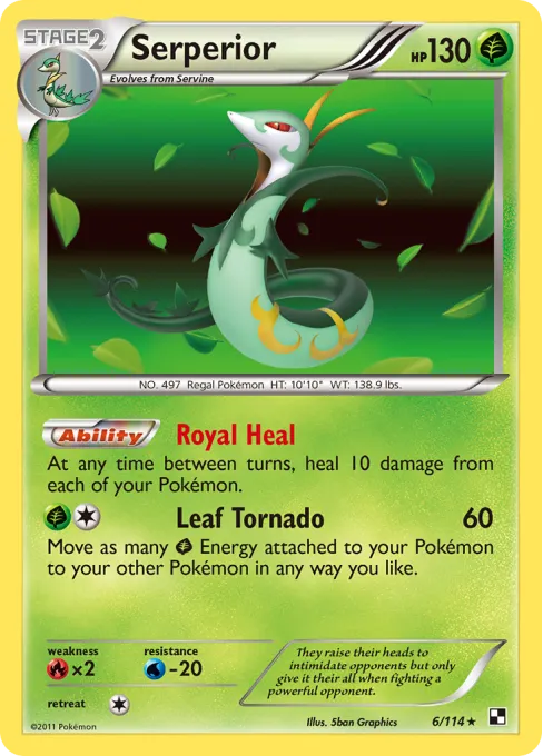 Serperior - Reverse Holo