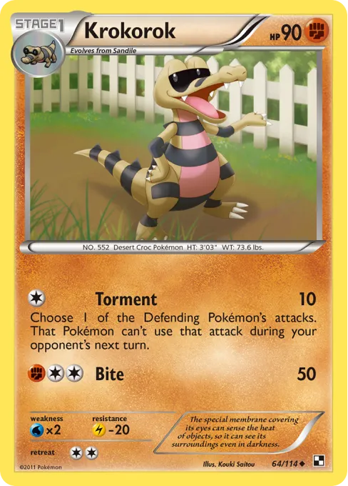 Krokorok - Reverse Holo