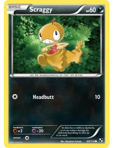 Scraggy - Reverse Holo