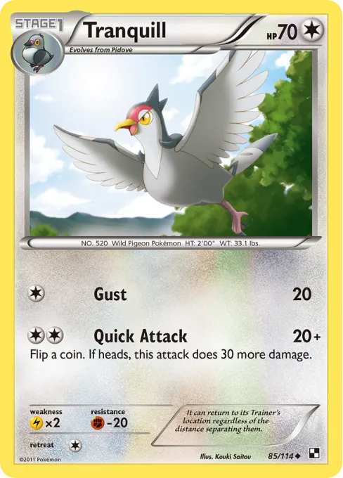 Tranquill - Reverse Holo