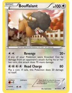 Bouffalant - Reverse Holo