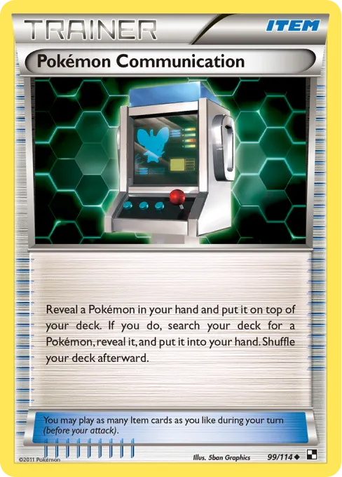 Pokémon Communication - Reverse Holo