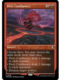 Fiery Confluence - Foil