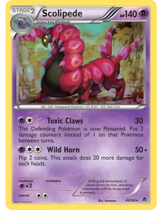 Scolipede - Reverse Holo