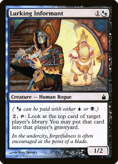Lurking Informant - Foil