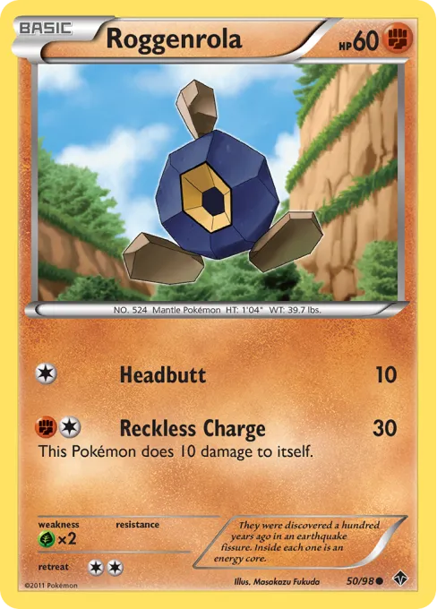 Roggenrola - Reverse Holo