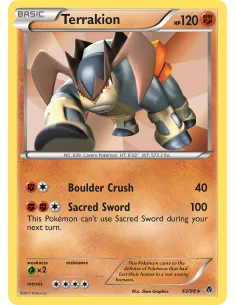 Terrakion - Reverse Holo