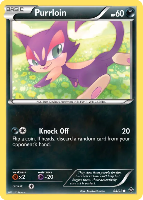 Purrloin - Reverse Holo