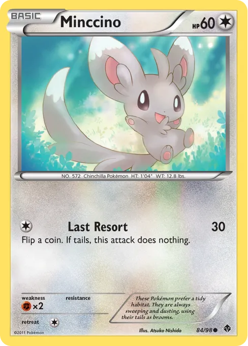 Minccino - Reverse Holo