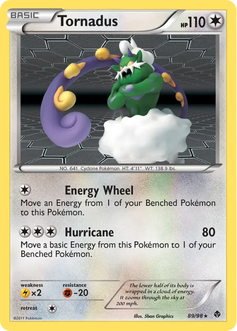 Tornadus - Reverse Holo