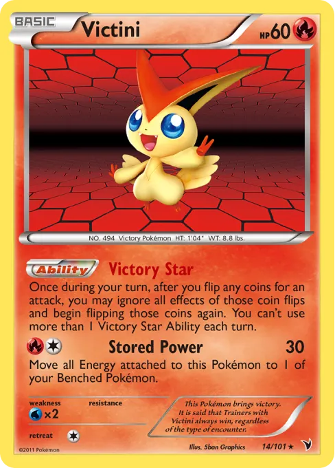 Victini - Reverse Holo