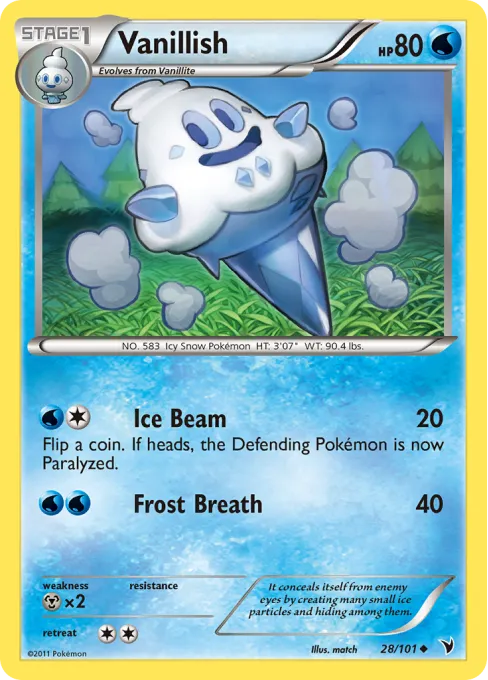 Vanillish - Reverse Holo