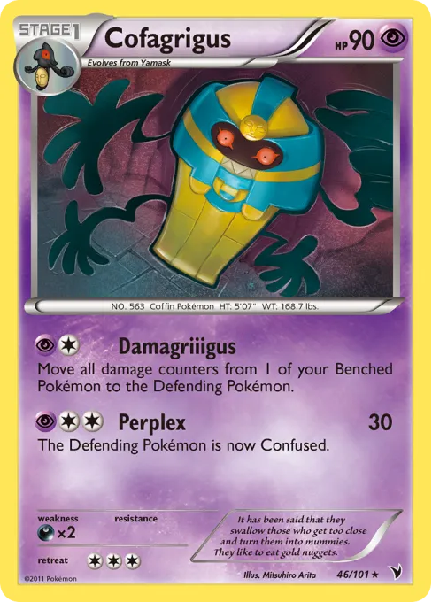 Cofagrigus - Reverse Holo