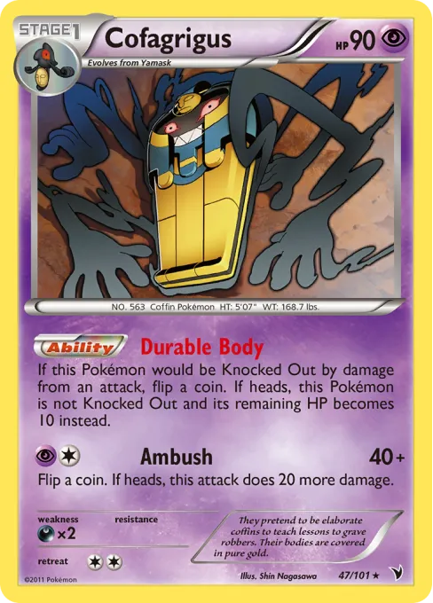 Cofagrigus - Reverse Holo