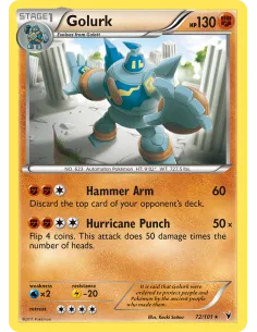 Golurk - Reverse Holo