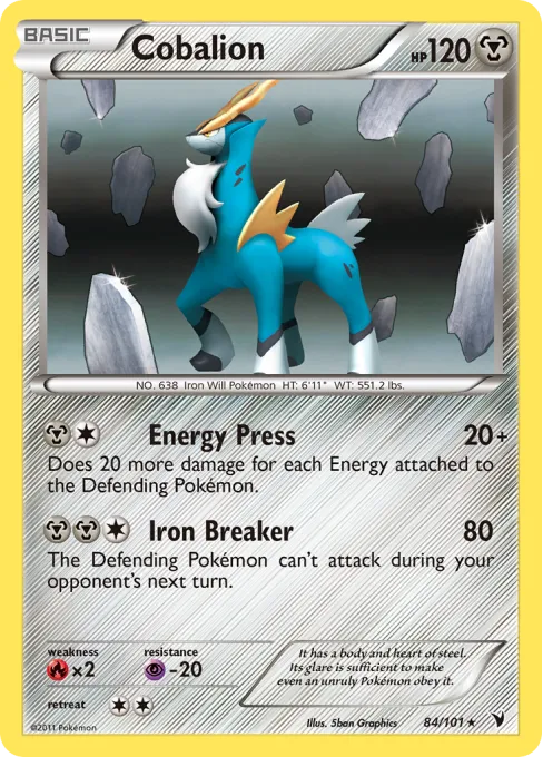 Cobalion - Reverse Holo