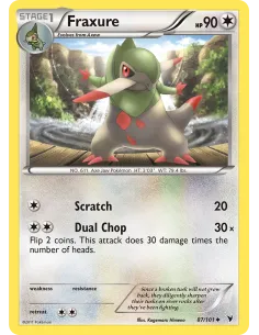 Fraxure - Reverse Holo