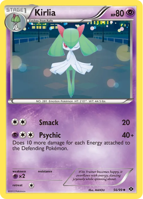 Kirlia - Reverse Holo
