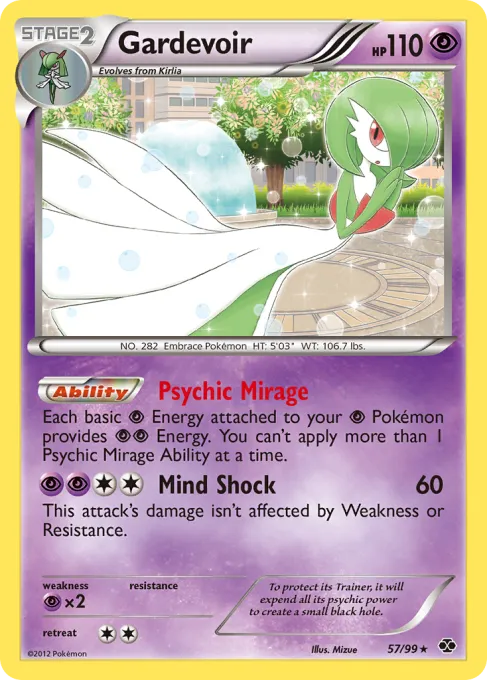 Gardevoir - Reverse Holo