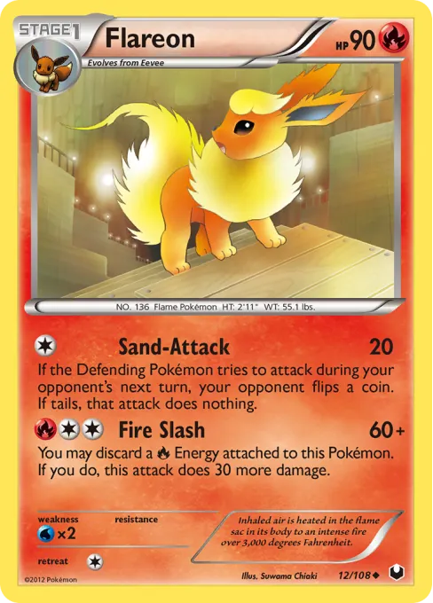 Flareon - Reverse Holo