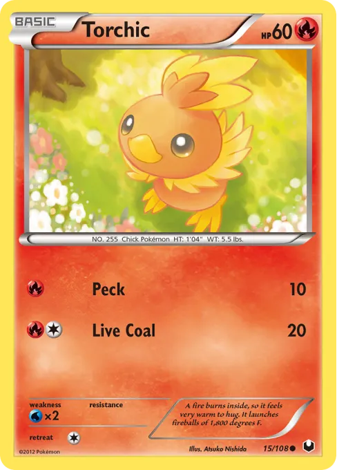 Torchic - Reverse Holo