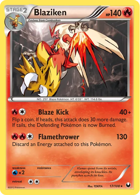Blaziken - Reverse Holo