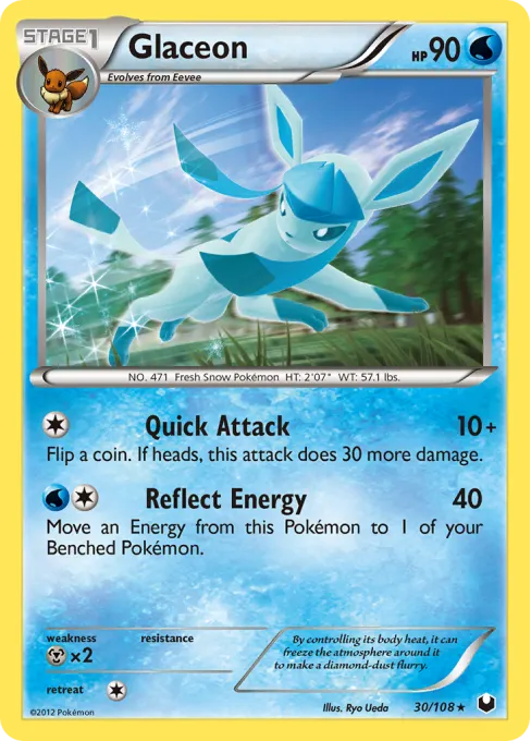 Glaceon - Reverse Holo