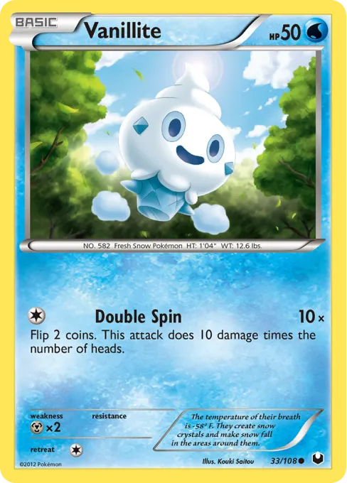 Vanillite - Reverse Holo