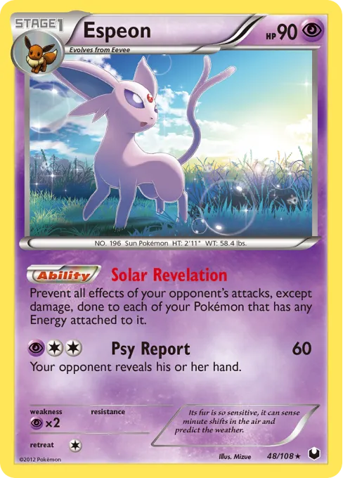 Espeon - Reverse Holo