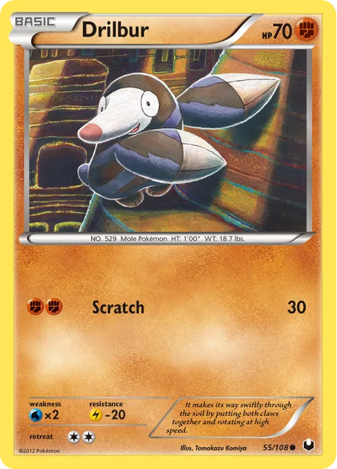 Drilbur - Reverse Holo