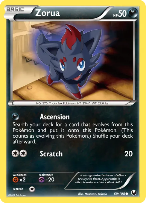 Zorua - Reverse Holo