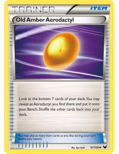 Old Amber Aerodactyl - Reverse Holo