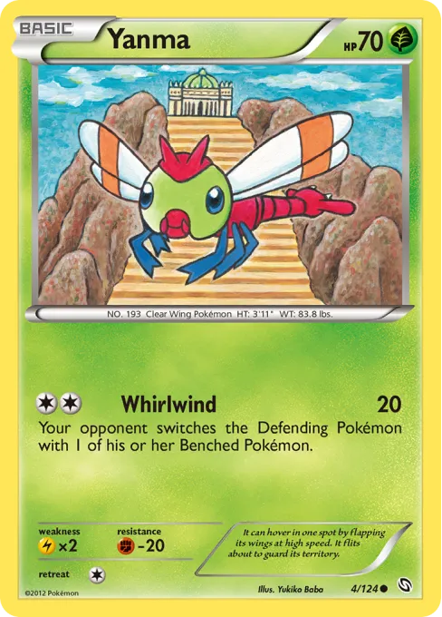 Yanma - Reverse Holo