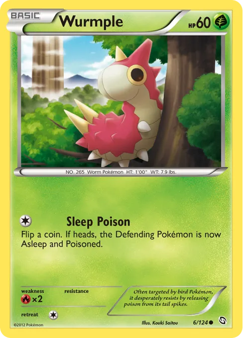 Wurmple - Reverse Holo