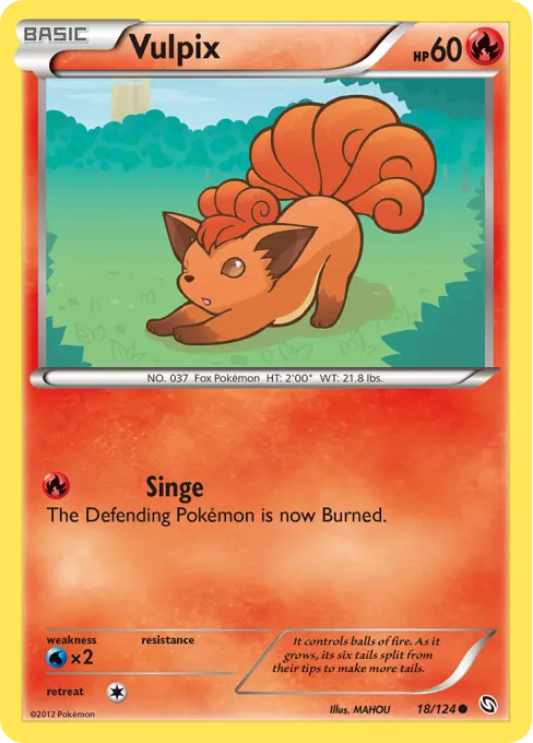 Vulpix - Reverse Holo