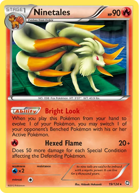 Ninetales - Reverse Holo