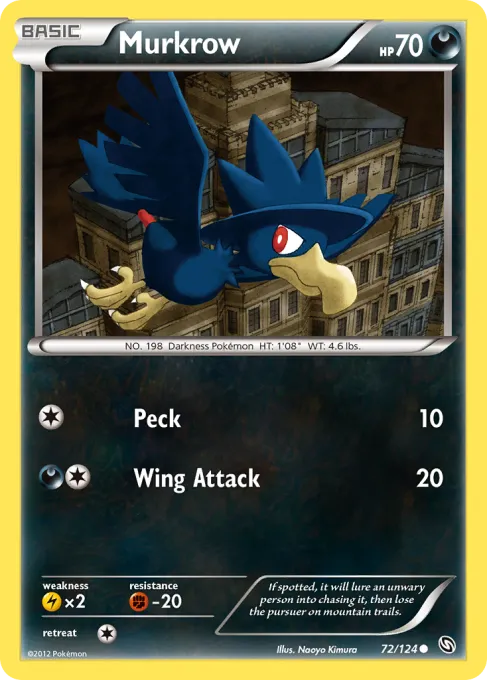 Murkrow - Reverse Holo