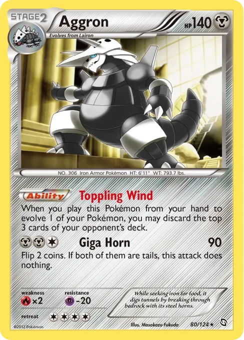 Aggron - Reverse Holo