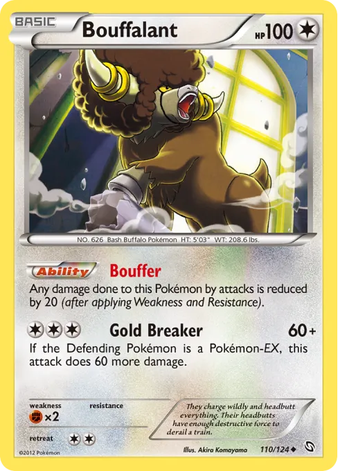 Bouffalant - Reverse Holo