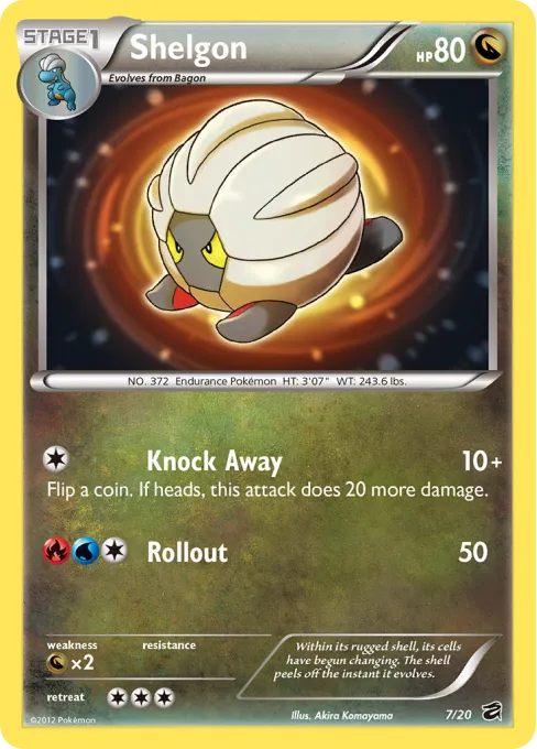 Shelgon - Reverse Holo