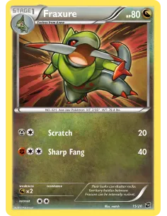 Fraxure - Reverse Holo