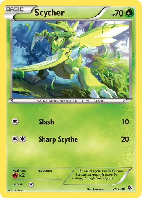Scyther - Reverse Holo