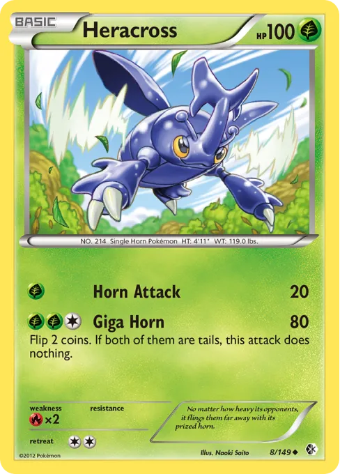 Heracross - Reverse Holo