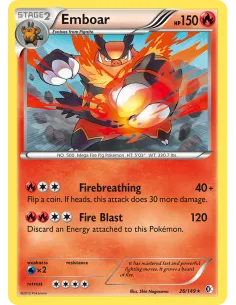 Emboar - Reverse Holo