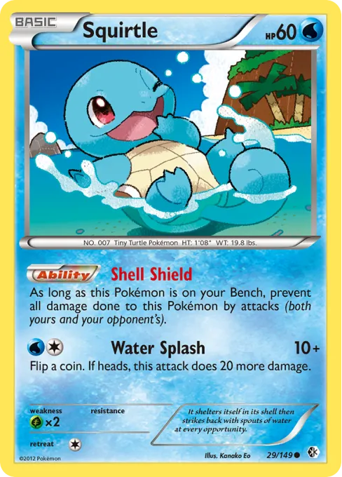 Squirtle - Reverse Holo