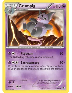 Grumpig - Reverse Holo