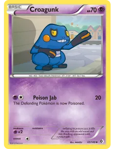 Croagunk - Reverse Holo
