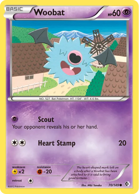 Woobat - Reverse Holo