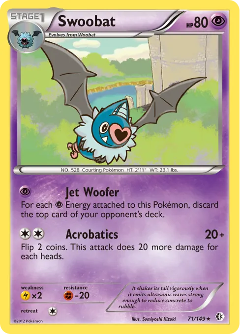 Swoobat - Reverse Holo