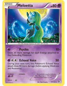 Meloetta - Reverse Holo
